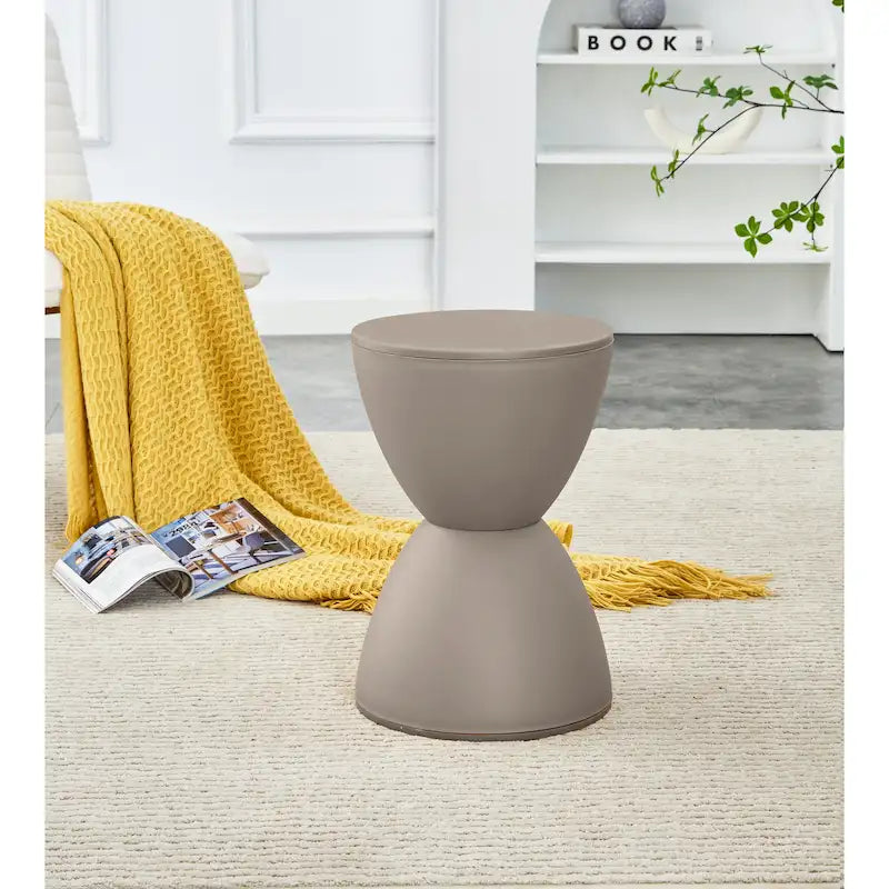 Contemporary Accent Stool / Side Table