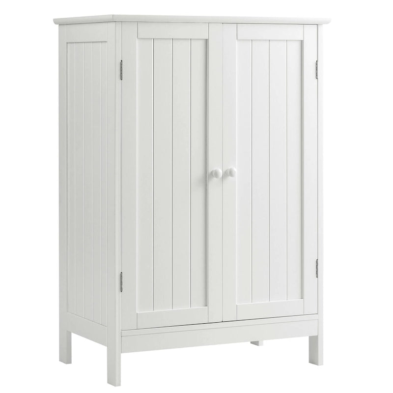 Bathroom Floor Storage Cabinet with Double Door