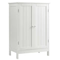 Bathroom Floor Storage Cabinet with Double Door