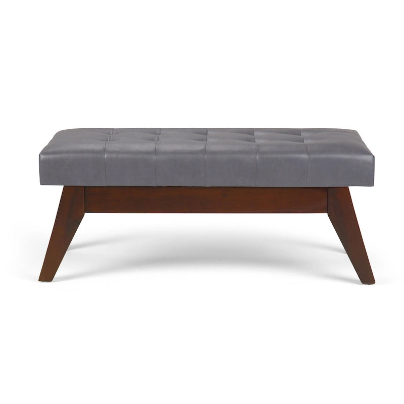 40-Inch Mid-Century Modern Tufted Rectangle Ottoman Bench