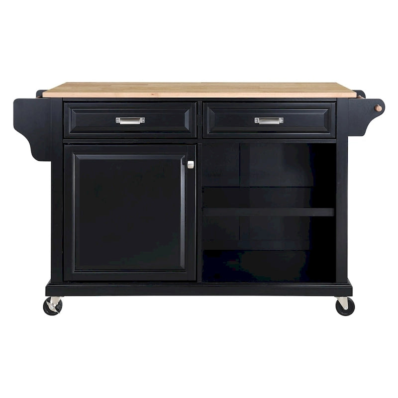 Kitchen Island Cart/Utility Storage Trolley with Storage Drawers
