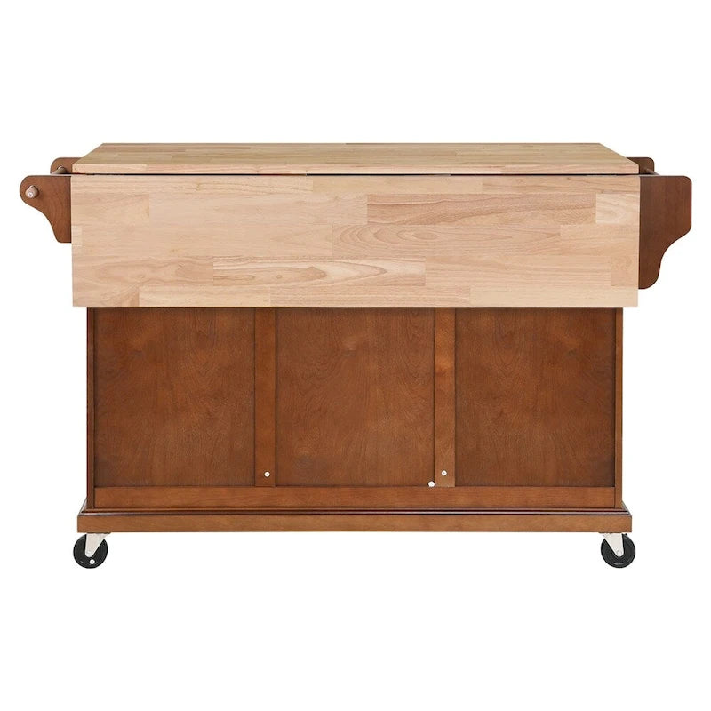 Kitchen Island Cart/Utility Storage Trolley with Storage Drawers
