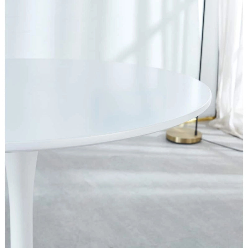 31.5-Inch White Tulip Dining Table for 2-4 People