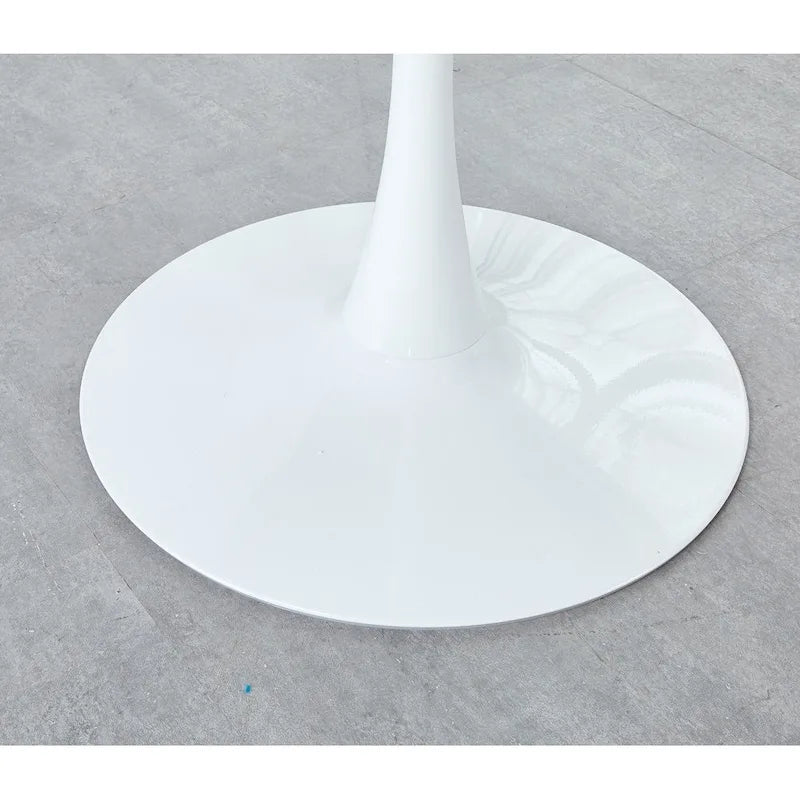 31.5-Inch White Tulip Dining Table for 2-4 People