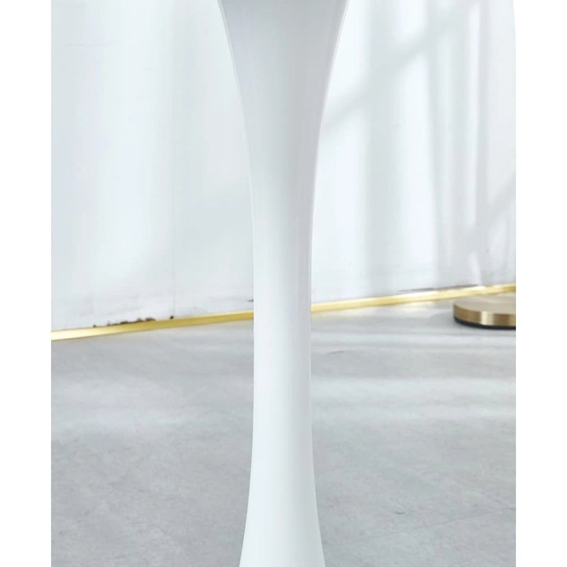 31.5-Inch White Tulip Dining Table for 2-4 People