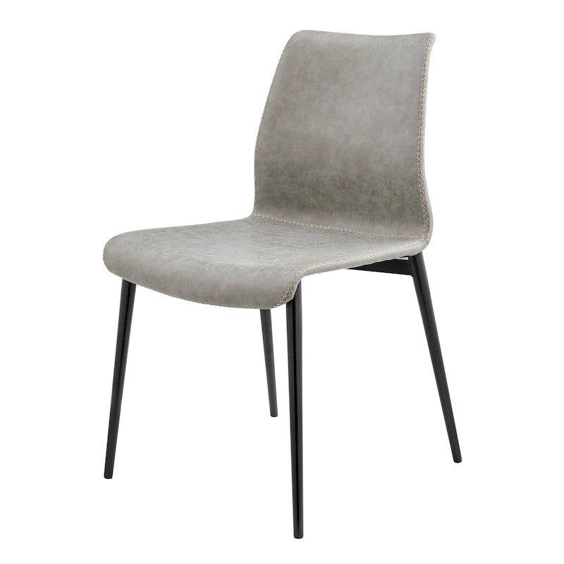 Jayden Faux Leather Dining Side Chair (Set of 2)
