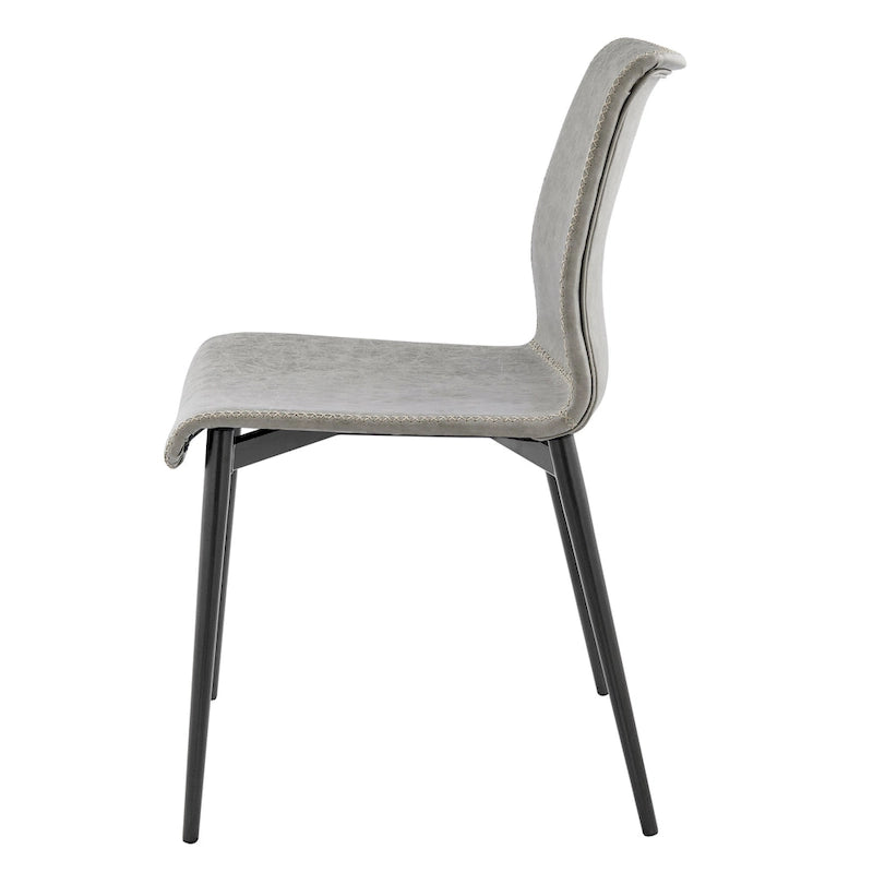 Jayden Faux Leather Dining Side Chair (Set of 2)