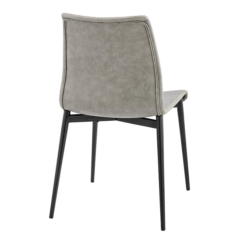Jayden Faux Leather Dining Side Chair (Set of 2)