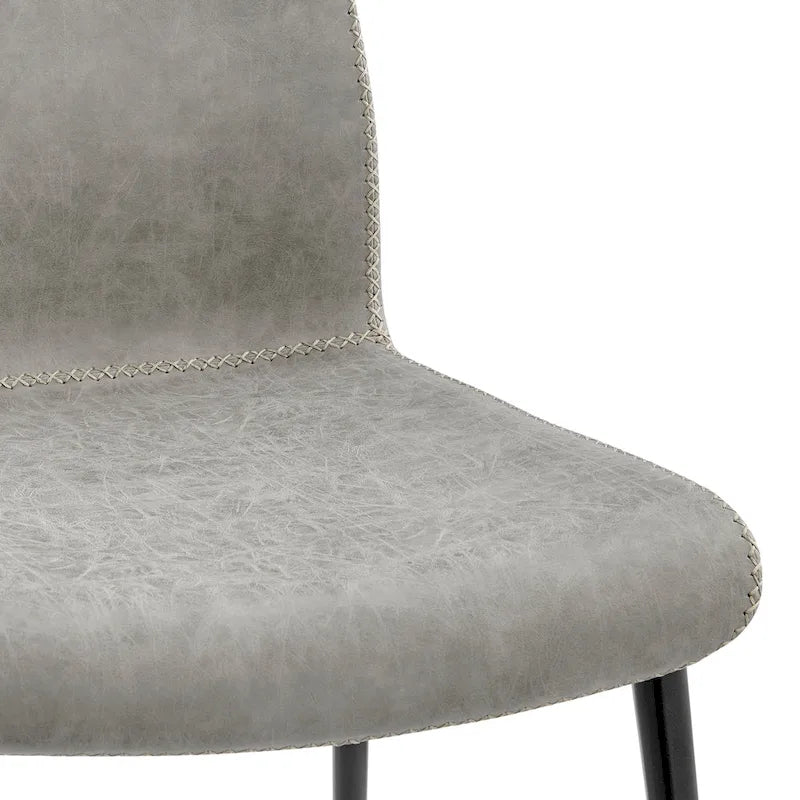 Jayden Faux Leather Dining Side Chair (Set of 2)