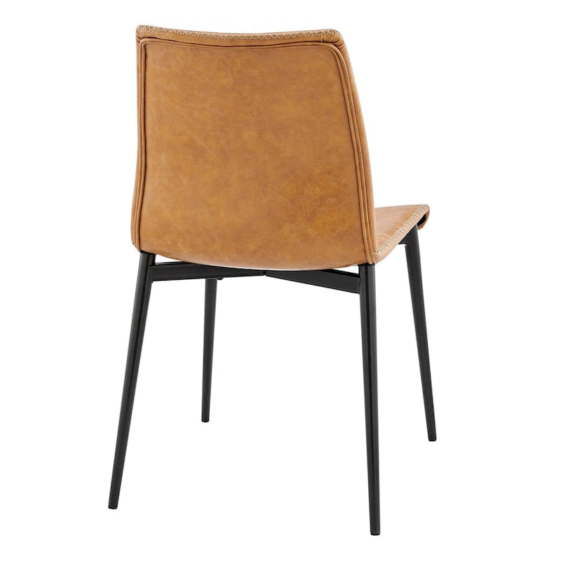 Jayden Faux Leather Dining Side Chair (Set of 2)