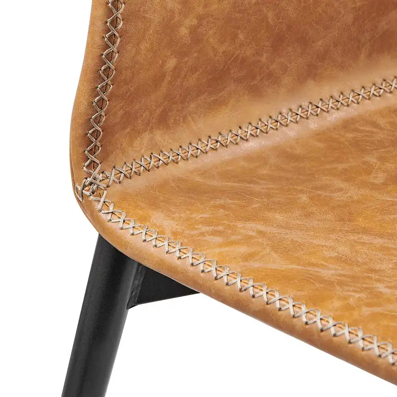 Jayden Faux Leather Dining Side Chair (Set of 2)