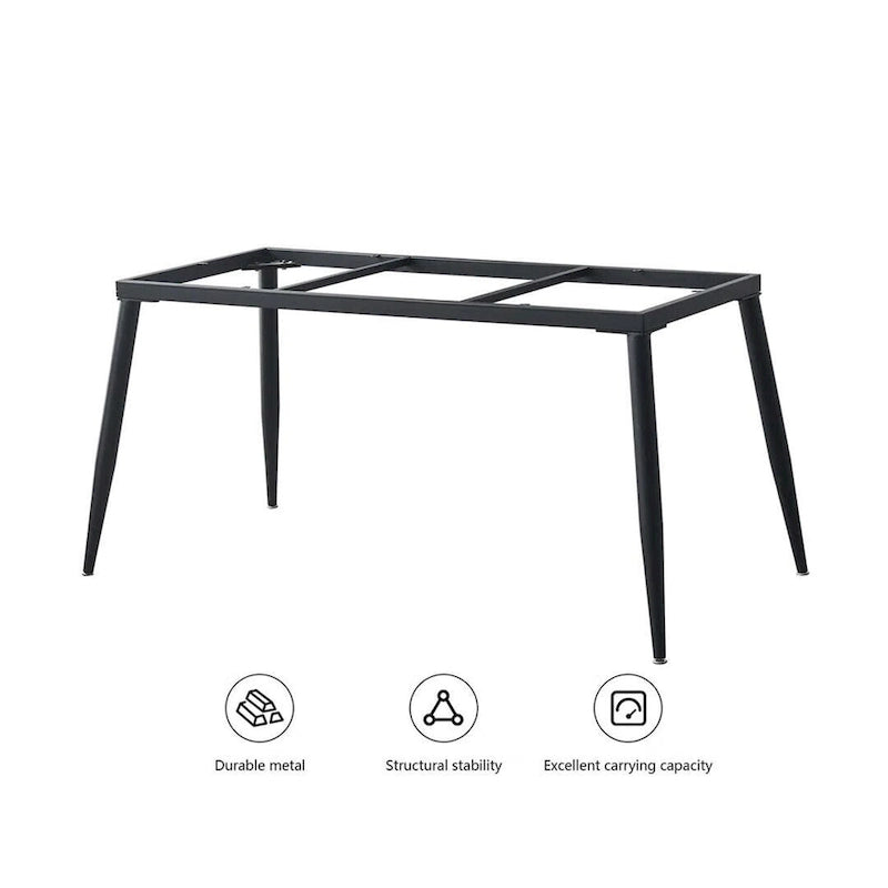 70.8-Inch Rectangle Dining Table with Stone Top