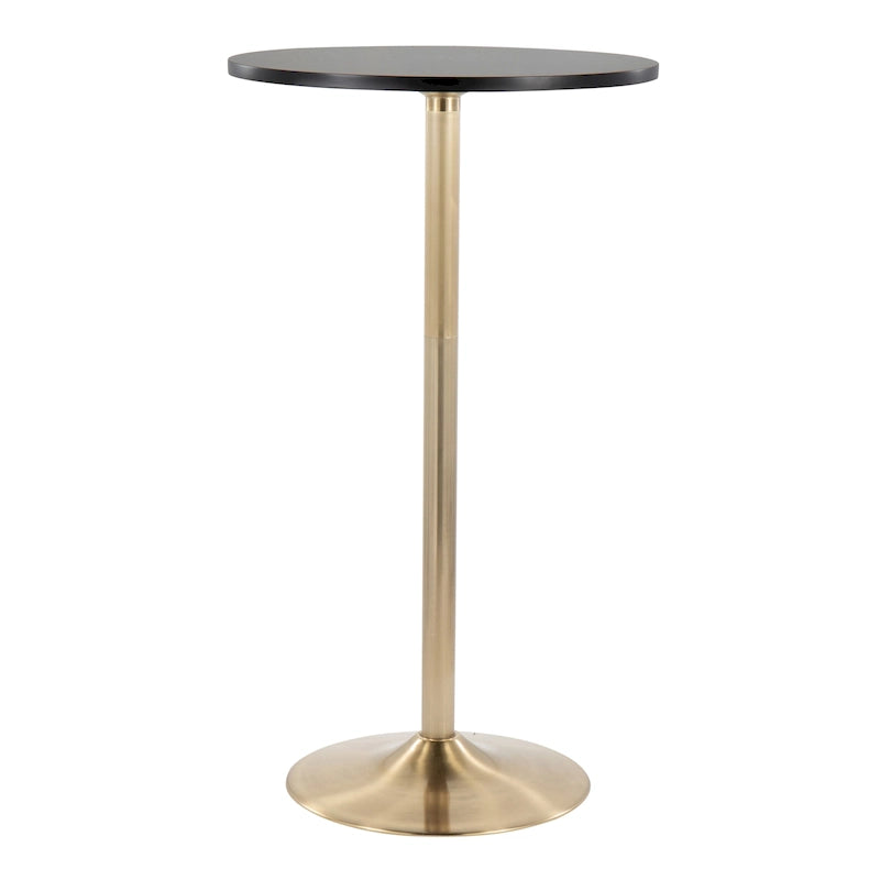 Adjustable Height Round Table - Dining, Counter, or Bar Height