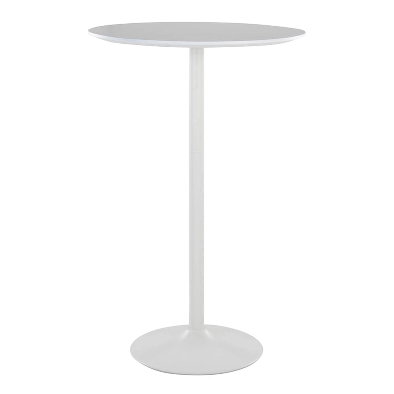 Adjustable Height Round Table - Dining, Counter, or Bar Height