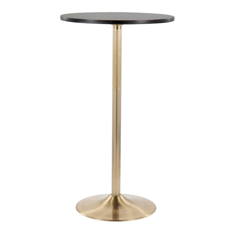 Adjustable Height Round Table - Dining, Counter, or Bar Height