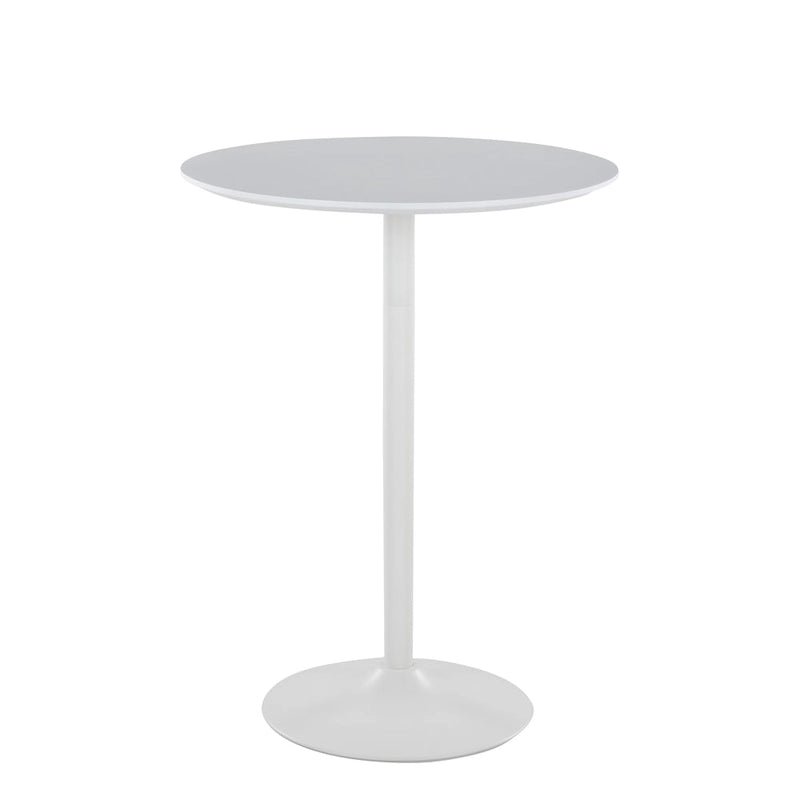 Adjustable Height Round Table - Dining, Counter, or Bar Height