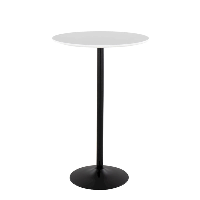 Adjustable Height Round Table - Dining, Counter, or Bar Height