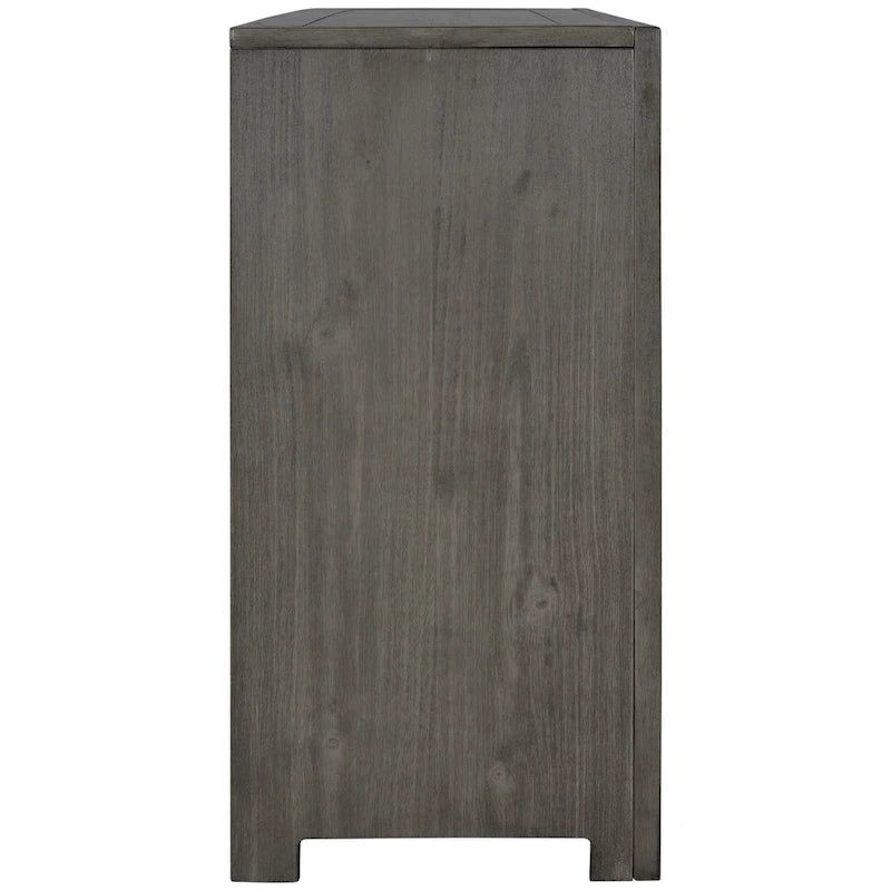 40-Inch Modern Console Table with 2 Open Shelves