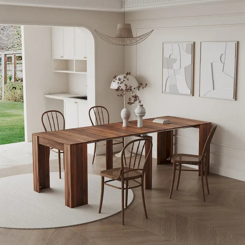 Multifunctional Extendable Console Table