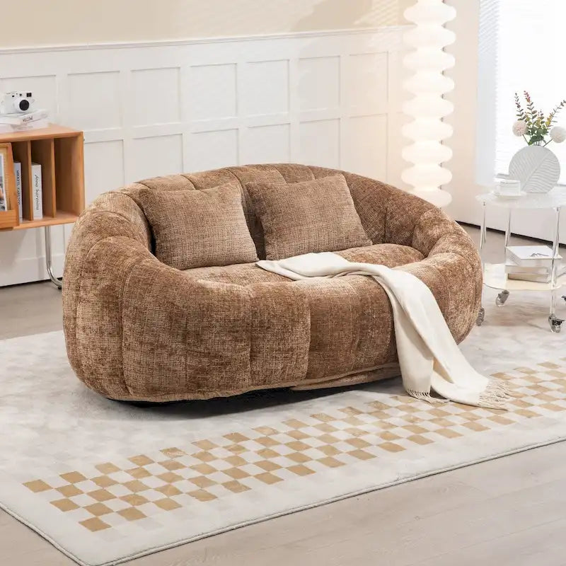 High Back Bean Bag Lounge Chair for Adults and Kids - Indoor & Outdoor