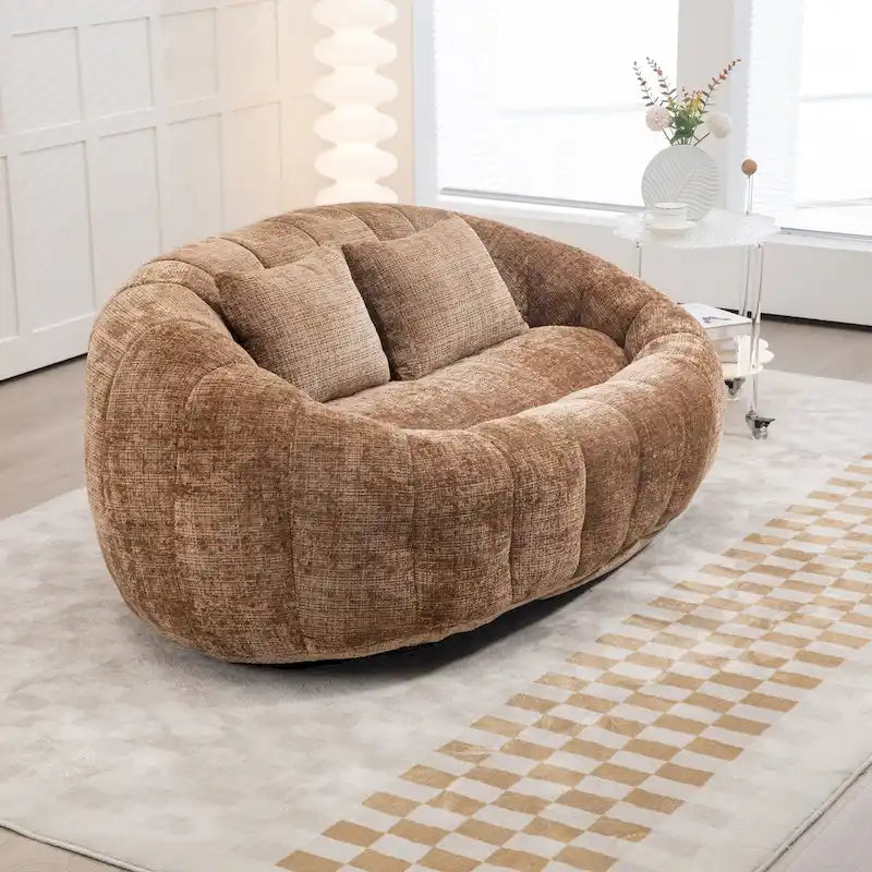 High Back Bean Bag Lounge Chair for Adults and Kids - Indoor & Outdoor