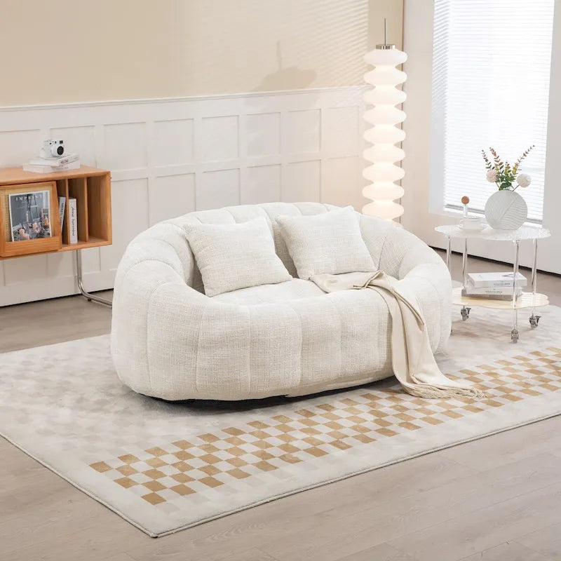 High Back Bean Bag Lounge Chair for Adults and Kids - Indoor & Outdoor