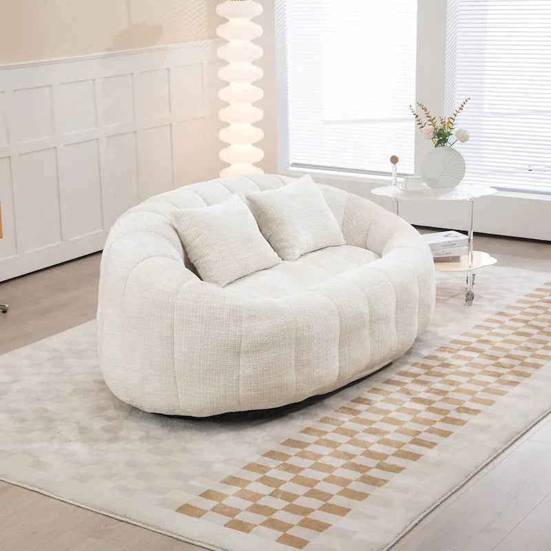 High Back Bean Bag Lounge Chair for Adults and Kids - Indoor & Outdoor