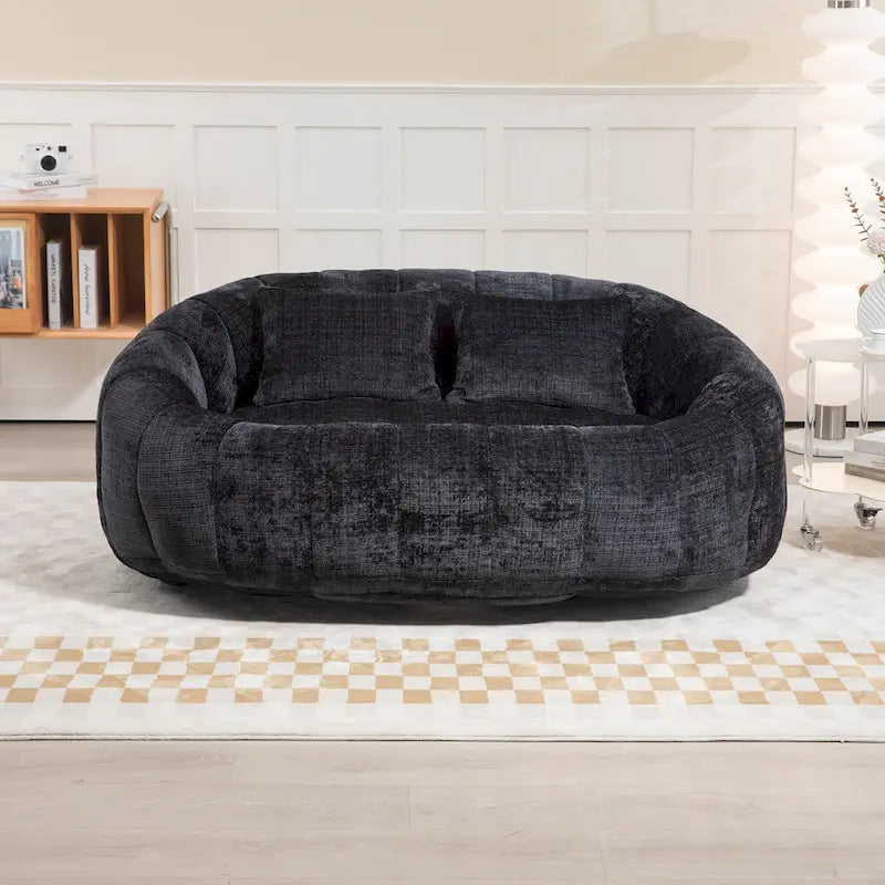 High Back Bean Bag Lounge Chair for Adults and Kids - Indoor & Outdoor