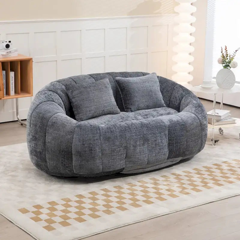 High Back Bean Bag Lounge Chair for Adults and Kids - Indoor & Outdoor