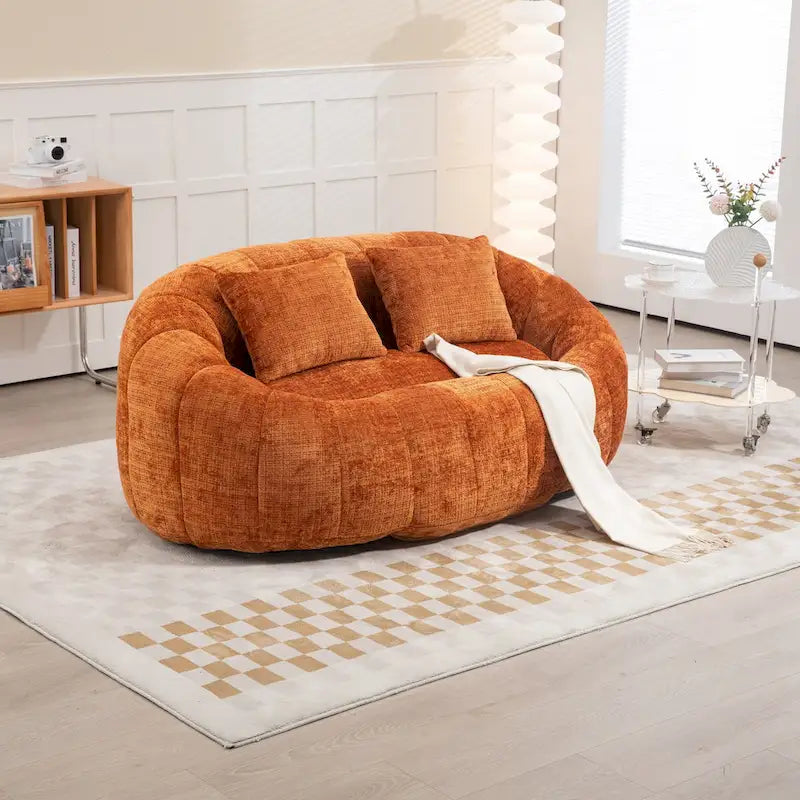 High Back Bean Bag Lounge Chair for Adults and Kids - Indoor & Outdoor