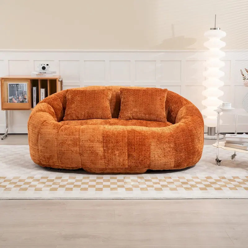 High Back Bean Bag Lounge Chair for Adults and Kids - Indoor & Outdoor