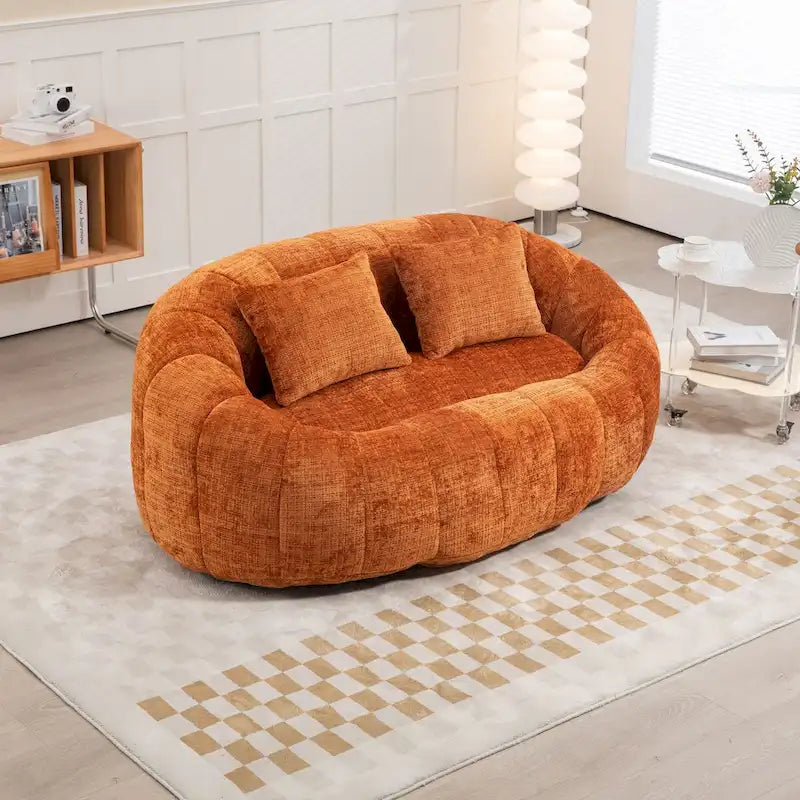 High Back Bean Bag Lounge Chair for Adults and Kids - Indoor & Outdoor