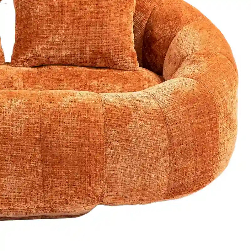 High Back Bean Bag Lounge Chair for Adults and Kids - Indoor & Outdoor