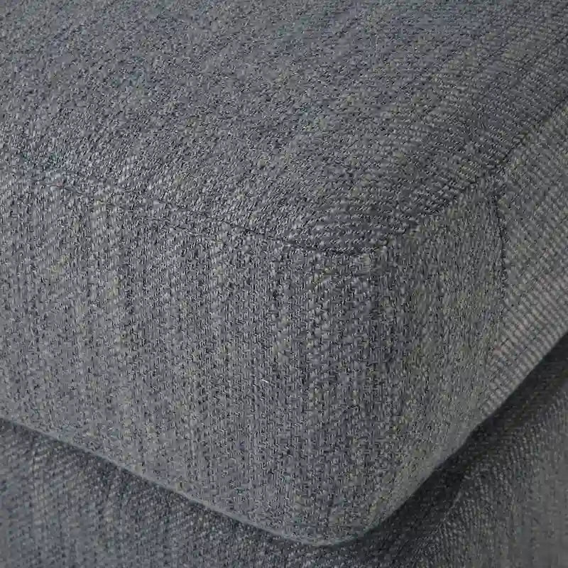 Comfy 3-Seat Sofa with Wooden Legs, Modern Style for Living Room and Study