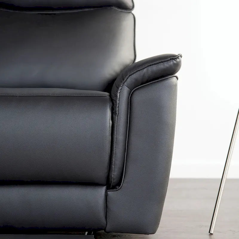 Marty Modern Leather Match Manual Recliner