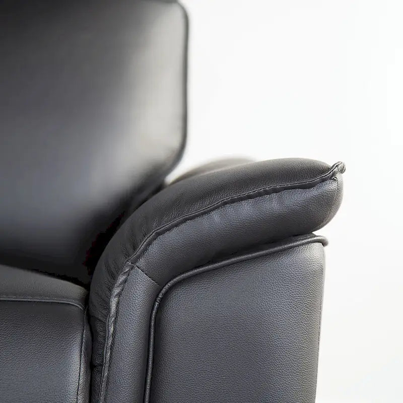 Marty Modern Leather Match Manual Recliner