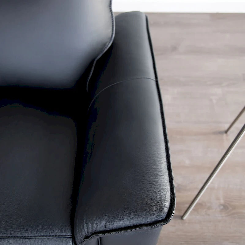 Marty Modern Leather Match Manual Recliner