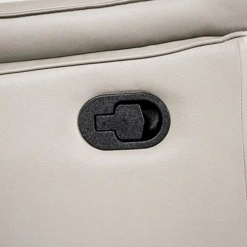 Marty Modern Leather Match Manual Recliner